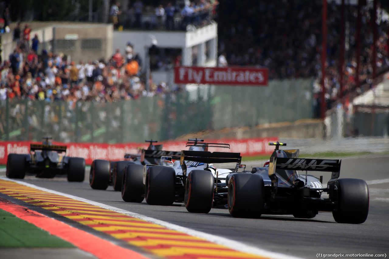 GP BELGIO, 27.08.2017 -  Gara, Kevin Magnussen (DEN) Haas F1 Team VF-17