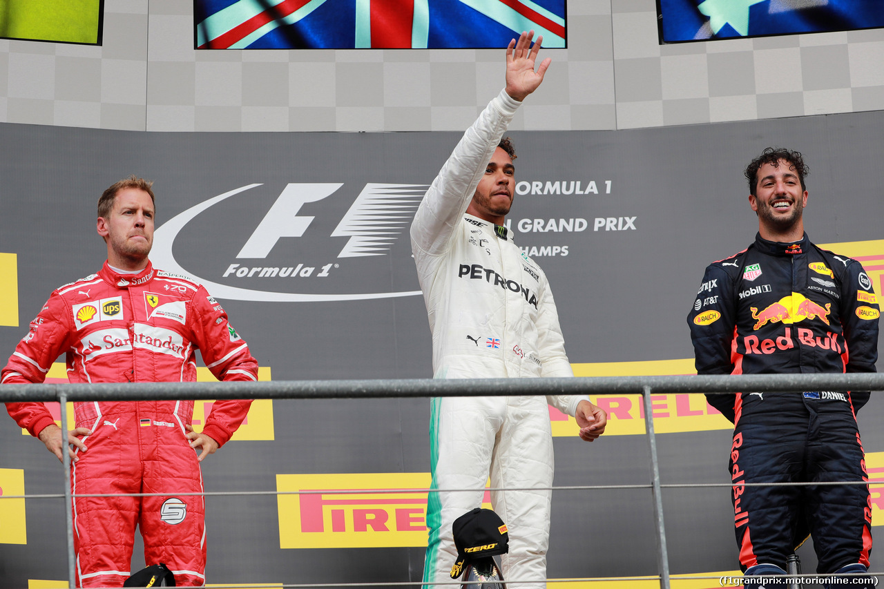 GP BELGIO, 27.08.2017 -  Gara, 1st place Lewis Hamilton (GBR) Mercedes AMG F1 W08