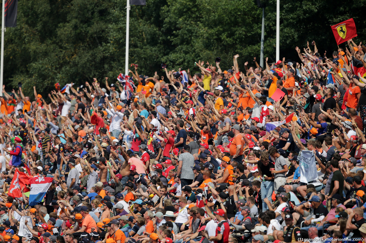 GP BELGIO, 27.08.2017 -  Gara, Fans