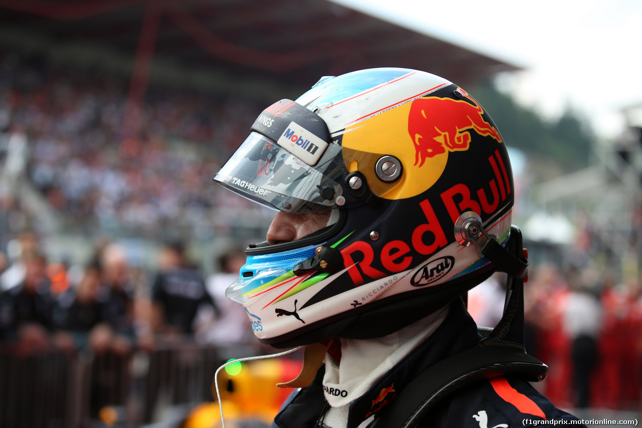 GP BELGIO, 27.08.2017 -  Gara, Daniel Ricciardo (AUS) Red Bull Racing RB13