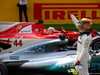 GP BELGIO, 26.08.2017 - Qualifiche, Lewis Hamilton (GBR) Mercedes AMG F1 W08 pole position