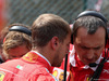 GP BELGIO, 27.08.2017 -  Gara, Sebastian Vettel (GER) Ferrari SF70H e Riccardo Adami (ITA) Ferrari Gara Engineer