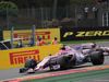 GP BELGIO, 27.08.2017 -  Gara, Esteban Ocon (FRA) Sahara Force India F1 VJM10 davanti a Sergio Perez (MEX) Sahara Force India F1 VJM010