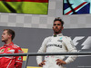 GP BELGIO, 27.08.2017 -  Gara, 2nd place Sebastian Vettel (GER) Ferrari SF70H e Lewis Hamilton (GBR) Mercedes AMG F1 W08 vincitore