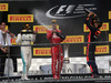 GP BELGIO, 27.08.2017 -  Gara, Lewis Hamilton (GBR) Mercedes AMG F1 W08 vincitore, 2nd place Sebastian Vettel (GER) Ferrari SF70H e 3rd place Daniel Ricciardo (AUS) Red Bull Racing RB13
