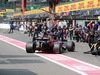 GP BELGIO, 27.08.2017 -  Gara, Pit stop, Daniil Kvyat (RUS) Scuderia Toro Rosso STR12