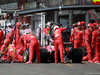 GP BELGIO, 27.08.2017 -  Gara, Pit stop, Sebastian Vettel (GER) Ferrari SF70H