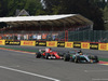 GP BELGIO, 27.08.2017 -  Gara, Sebastian Vettel (GER) Ferrari SF70H e Lewis Hamilton (GBR) Mercedes AMG F1 W08