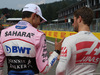 GP BELGIO, 27.08.2017 -  Gara, Esteban Ocon (FRA) Sahara Force India F1 VJM10 e Romain Grosjean (FRA) Haas F1 Team VF-17