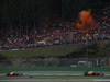 GP BELGIO, 27.08.2017 -  Gara, Daniel Ricciardo (AUS) Red Bull Racing RB13 e Max Verstappen (NED) Red Bull Racing RB13