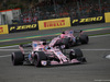GP BELGIO, 27.08.2017 -  Gara, Sergio Perez (MEX) Sahara Force India F1 VJM010 davanti a Esteban Ocon (FRA) Sahara Force India F1 VJM10