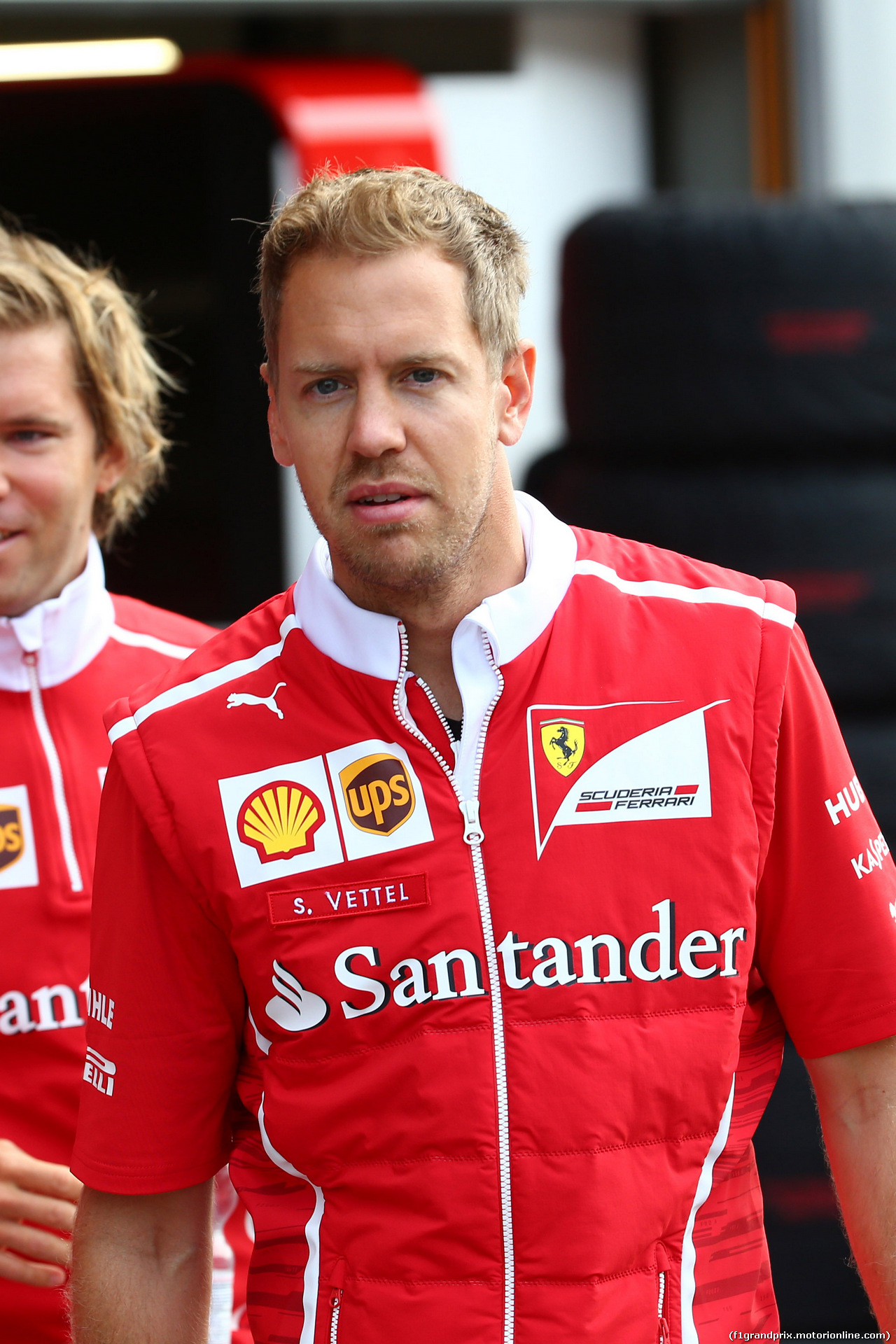 GP BELGIO, 24.08.2017 - Sebastian Vettel (GER) Ferrari SF70H