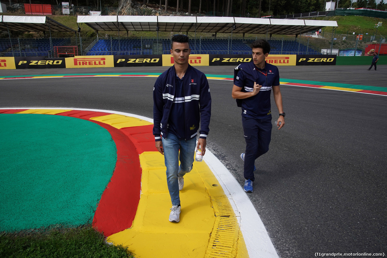 GP BELGIO, 24.08.2017 - Pascal Wehrlein (GER) Sauber C36