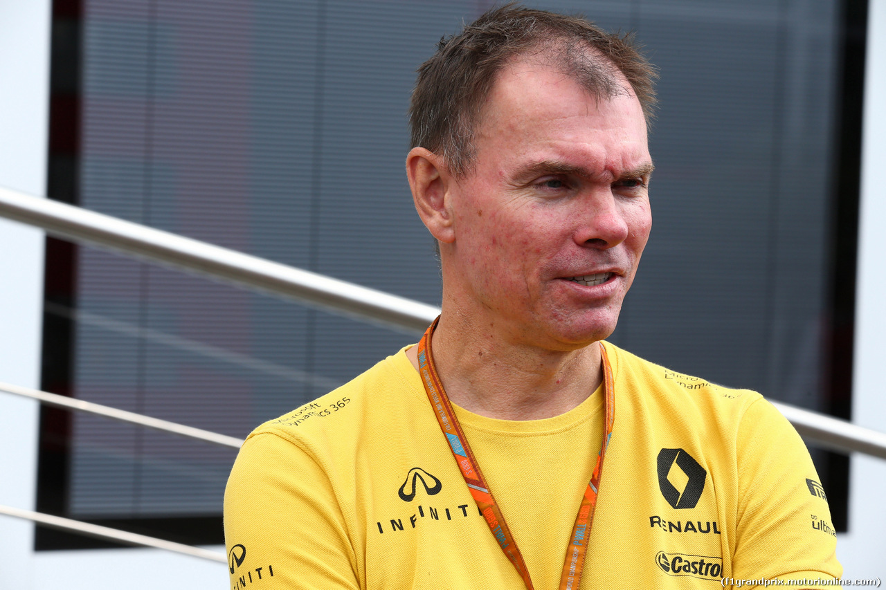 GP BELGIO, 24.08.2017 - Alan Permane (GBR) Renault Sport F1 Team Trackside Operations Director