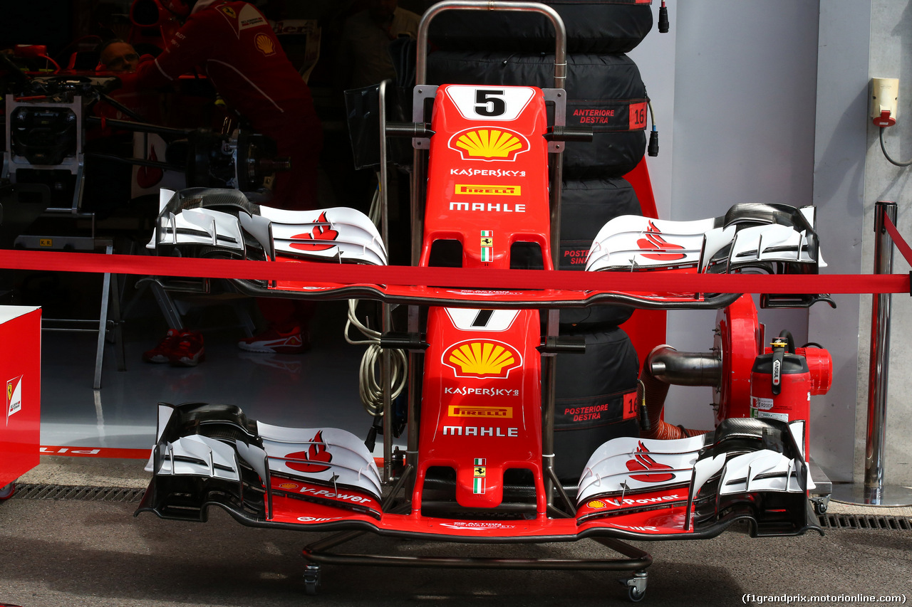 GP BELGIO, 24.08.2017 - Ferrari SF70H, detail