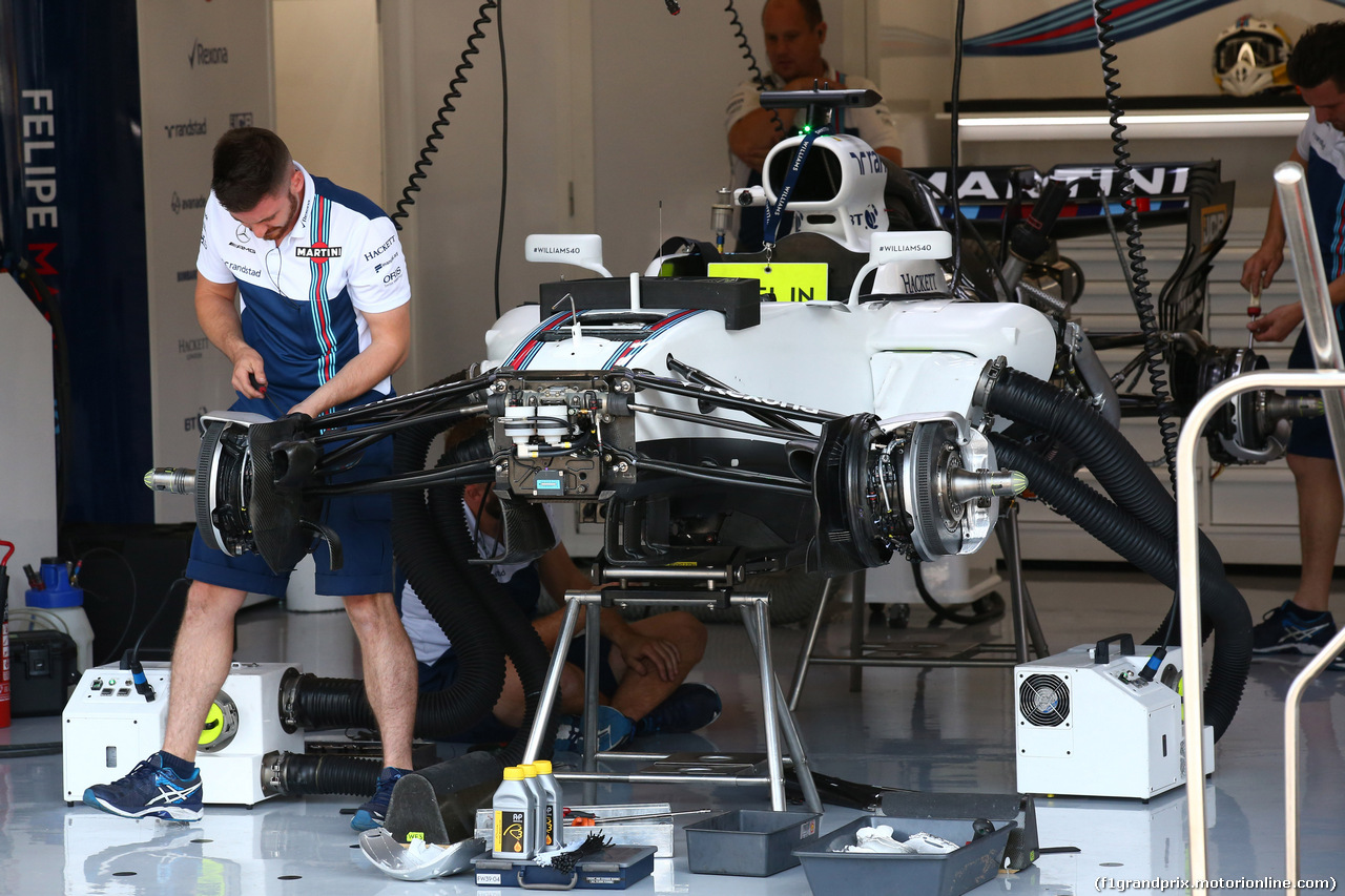 GP BELGIO, 24.08.2017 - Williams FW40