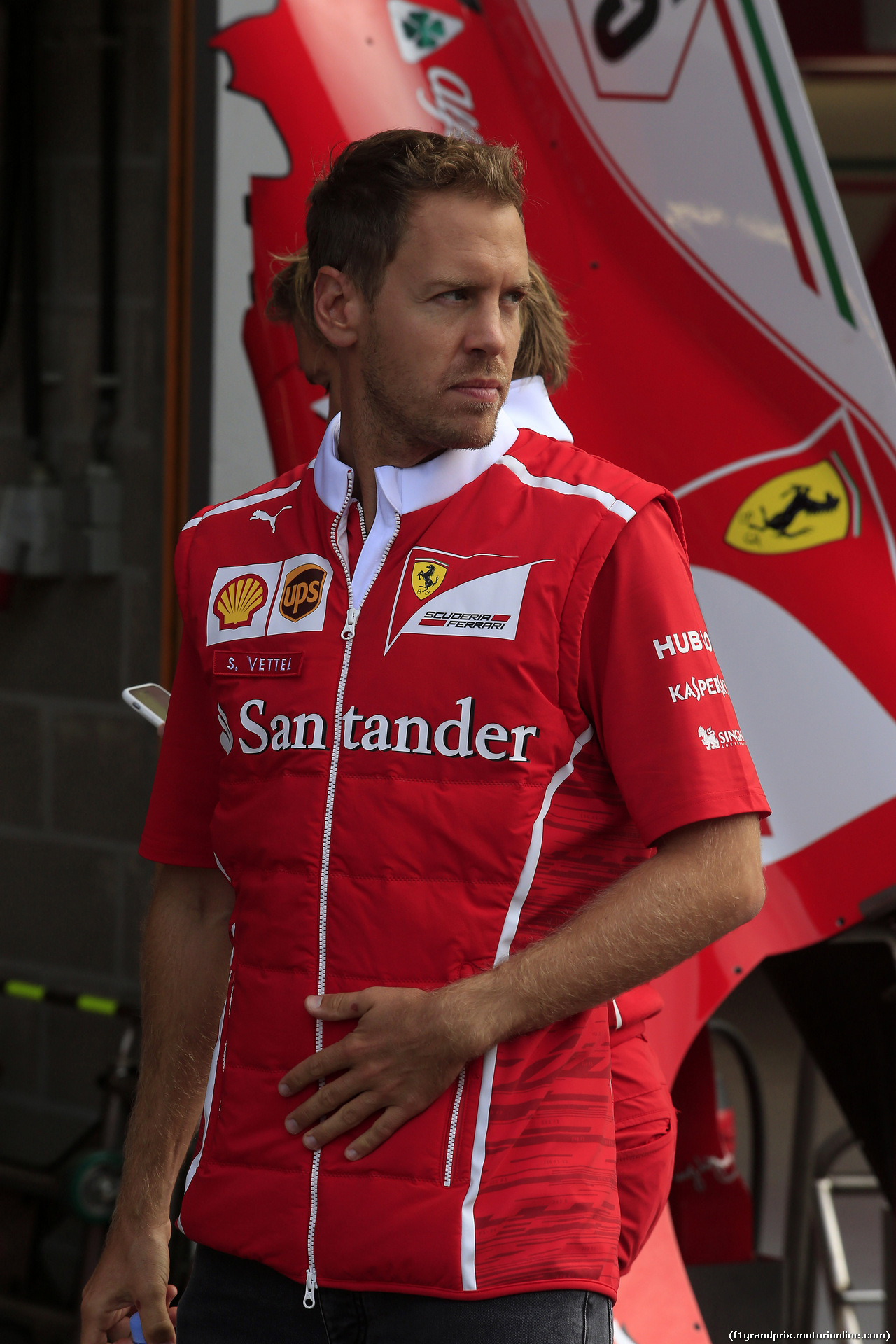 GP BELGIO, 24.08.2017 - Sebastian Vettel (GER) Ferrari SF70H