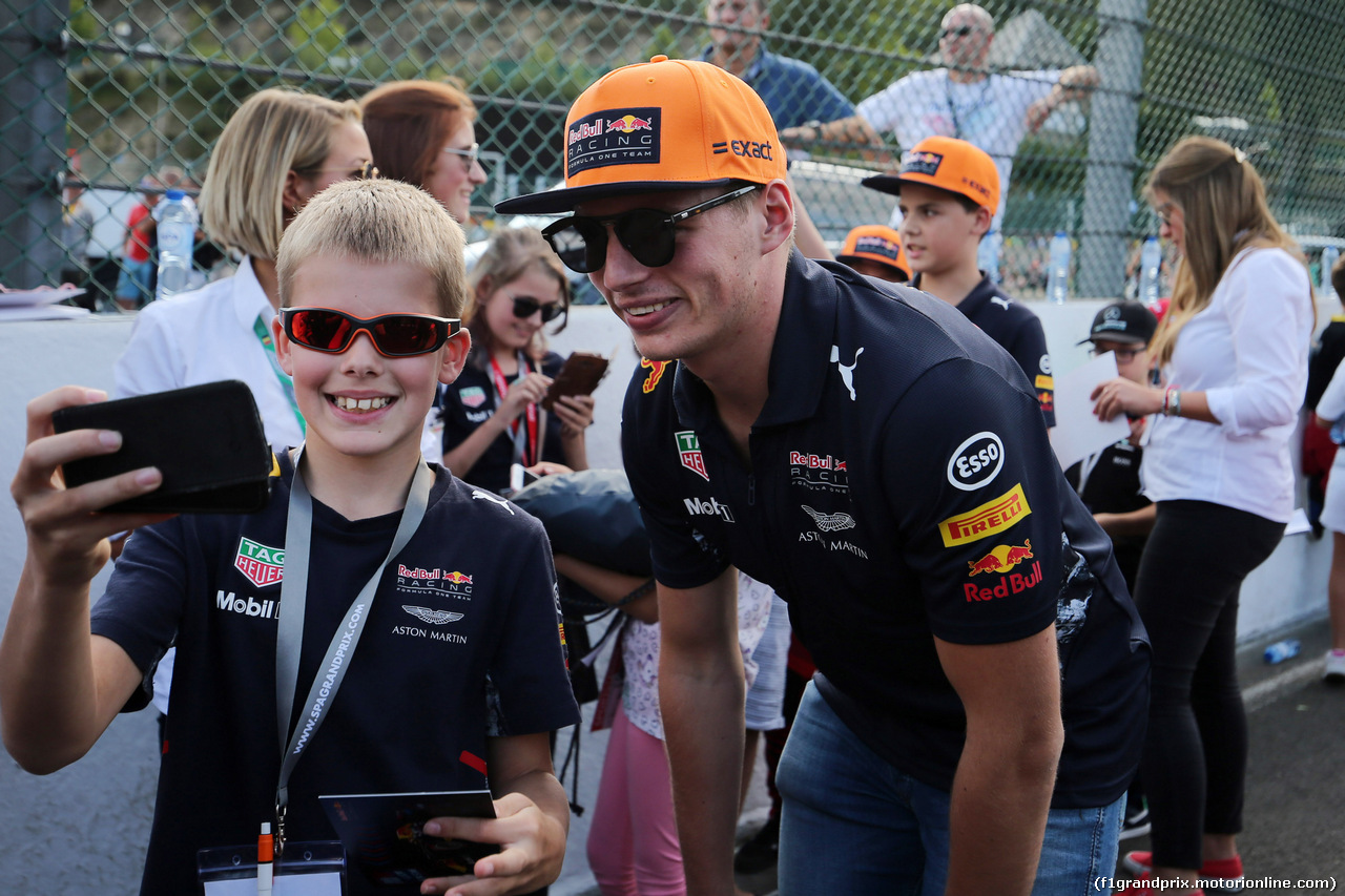 GP BELGIO, 24.08.2017 - Max Verstappen (NED) Red Bull Racing RB13