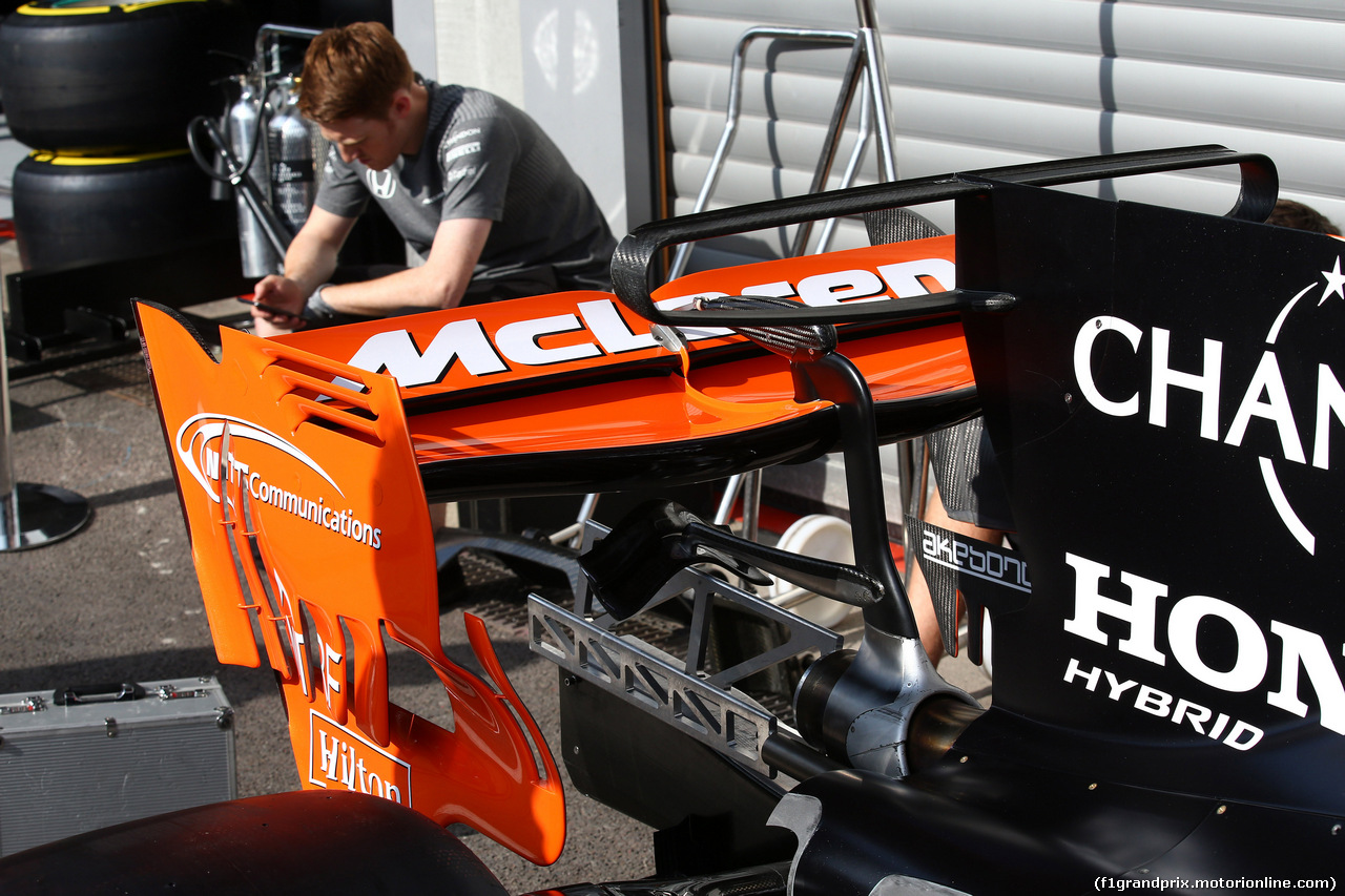 GP BELGIO, 24.08.2017 - McLaren MCL32, detail