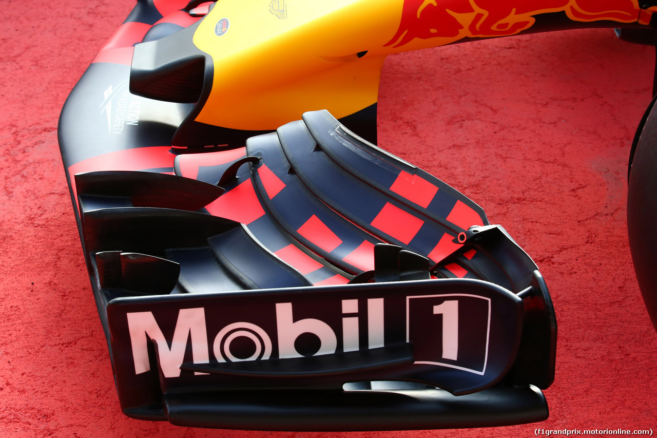 GP BELGIO, 24.08.2017 - Red Bull Racing RB13, detail