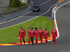 GP BELGIO, 24.08.2017 - Riccardo Adami (ITA) Ferrari Gara Engineer e Sebastian Vettel (GER) Ferrari SF70H