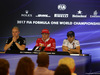 GP BELGIO, 24.08.2017 - Conferenza Stampa, Valtteri Bottas (FIN) Mercedes AMG F1 W08, Kimi Raikkonen (FIN) Ferrari SF70H e Felipe Massa (BRA) Williams FW40