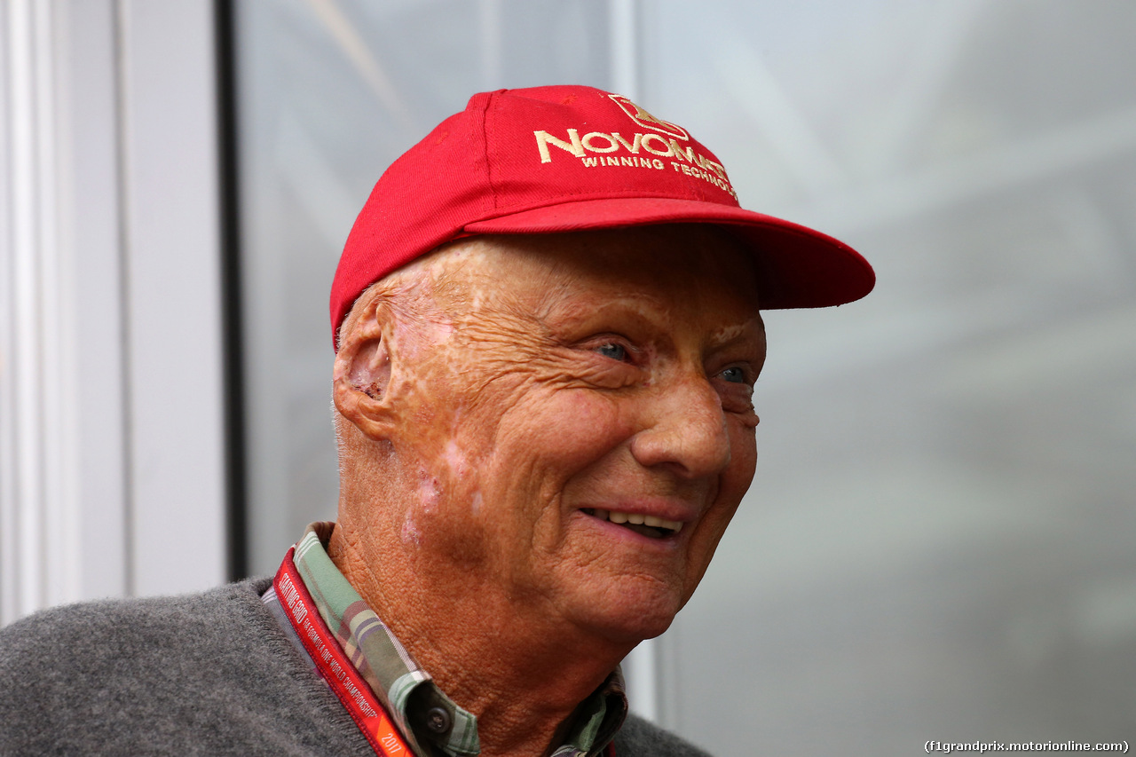 GP BELGIO, 26.08.2017 - Nikki Lauda (AU), Mercedes