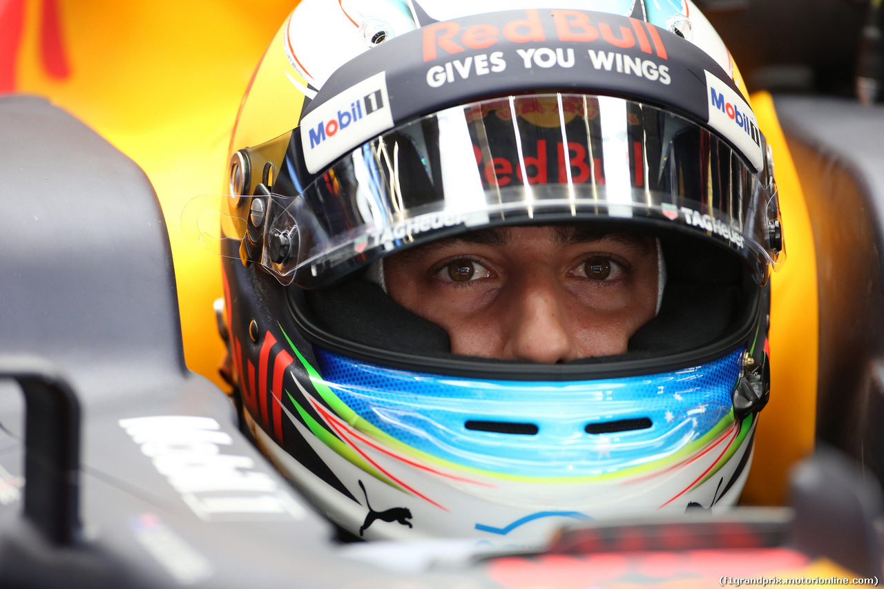GP BELGIO, 26.08.2017 - Prove Libere 3, Daniel Ricciardo (AUS) Red Bull Racing RB13