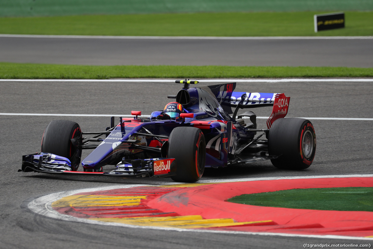 GP BELGIO, 26.08.2017 - Prove Libere 3, Carlos Sainz Jr (ESP) Scuderia Toro Rosso STR12