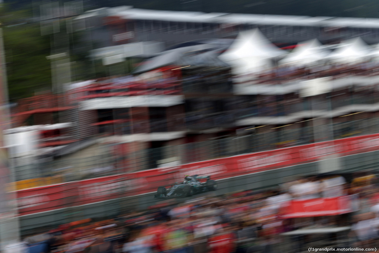 GP BELGIO, 26.08.2017 - Prove Libere 3, Valtteri Bottas (FIN) Mercedes AMG F1 W08