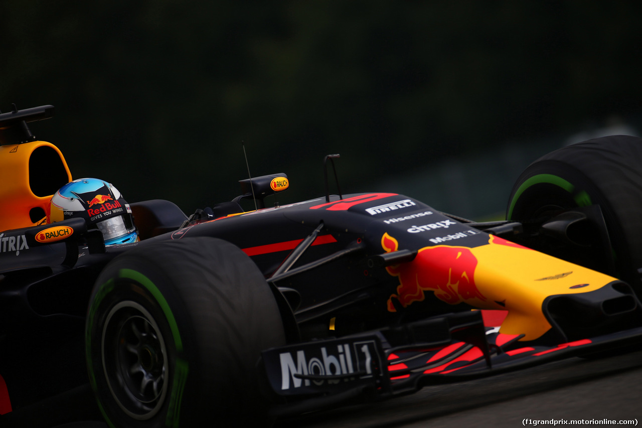 GP BELGIO, 26.08.2017 - Prove Libere 3, Daniel Ricciardo (AUS) Red Bull Racing RB13