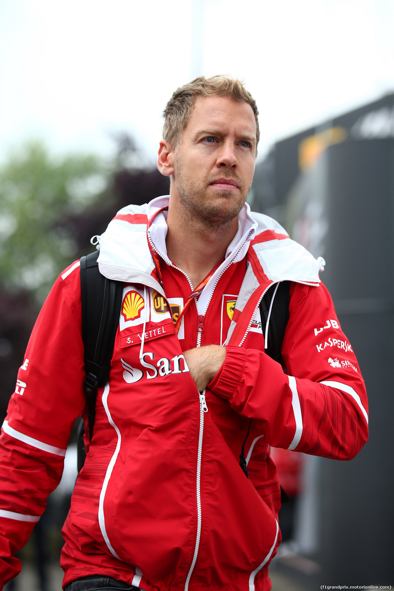 GP BELGIO, 26.08.2017 - Sebastian Vettel (GER) Ferrari SF70H