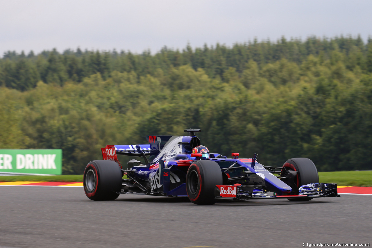 GP BELGIO, 26.08.2017 - Prove Libere 3, Daniil Kvyat (RUS) Scuderia Toro Rosso STR12