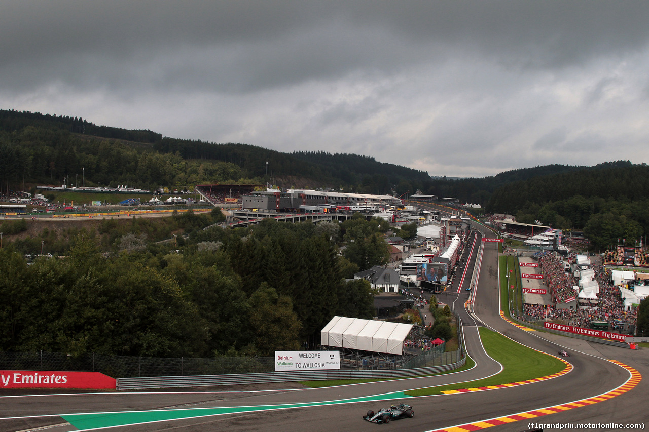 GP BELGIO, 26.08.2017 - Prove Libere 3, Valtteri Bottas (FIN) Mercedes AMG F1 W08