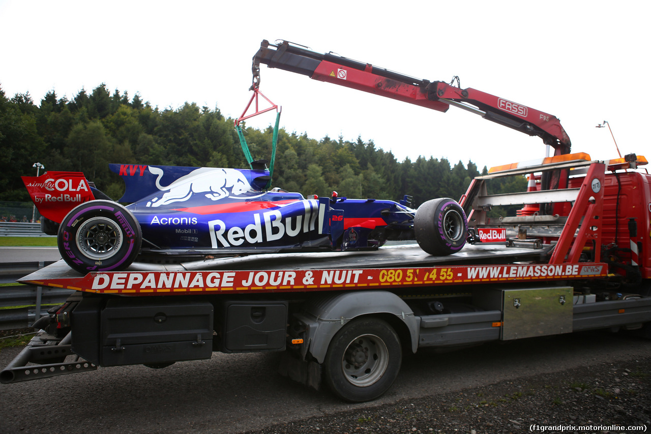 GP BELGIO, 26.08.2017 - Prove Libere 3, Daniil Kvyat (RUS) Scuderia Toro Rosso STR12