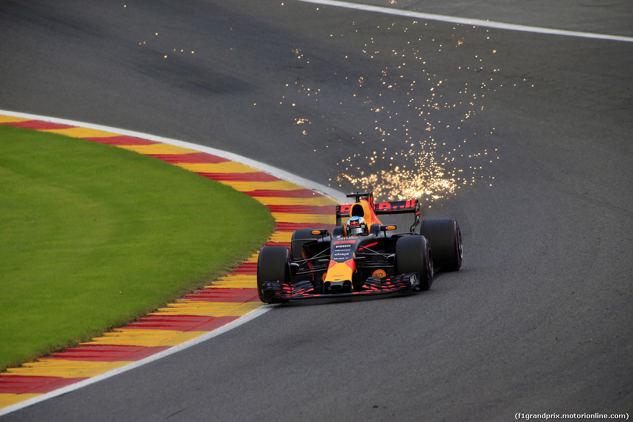 GP BELGIO, 26.08.2017 - Prove Libere 3, Daniel Ricciardo (AUS) Red Bull Racing RB13