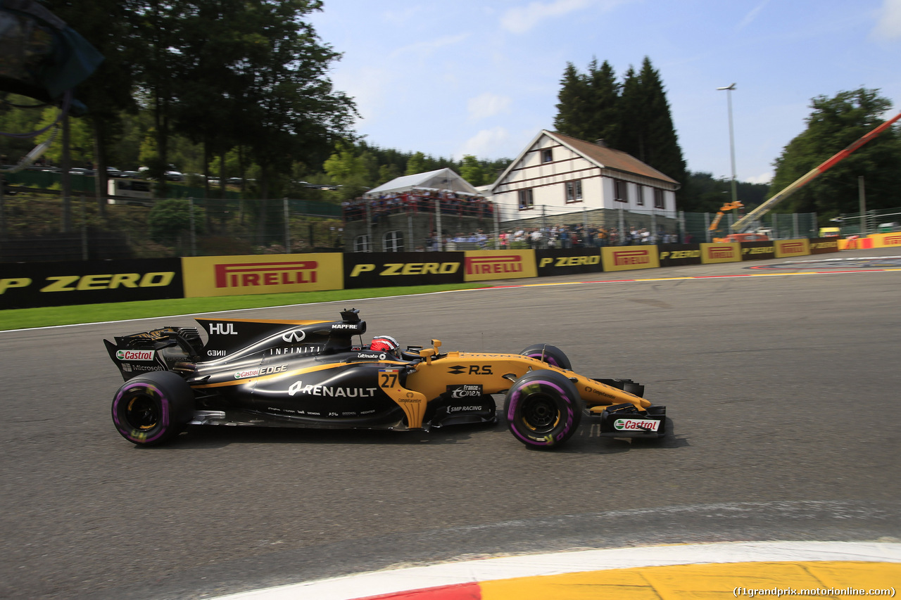 GP BELGIO, 26.08.2017 - Qualifiche, Nico Hulkenberg (GER) Renault Sport F1 Team RS17