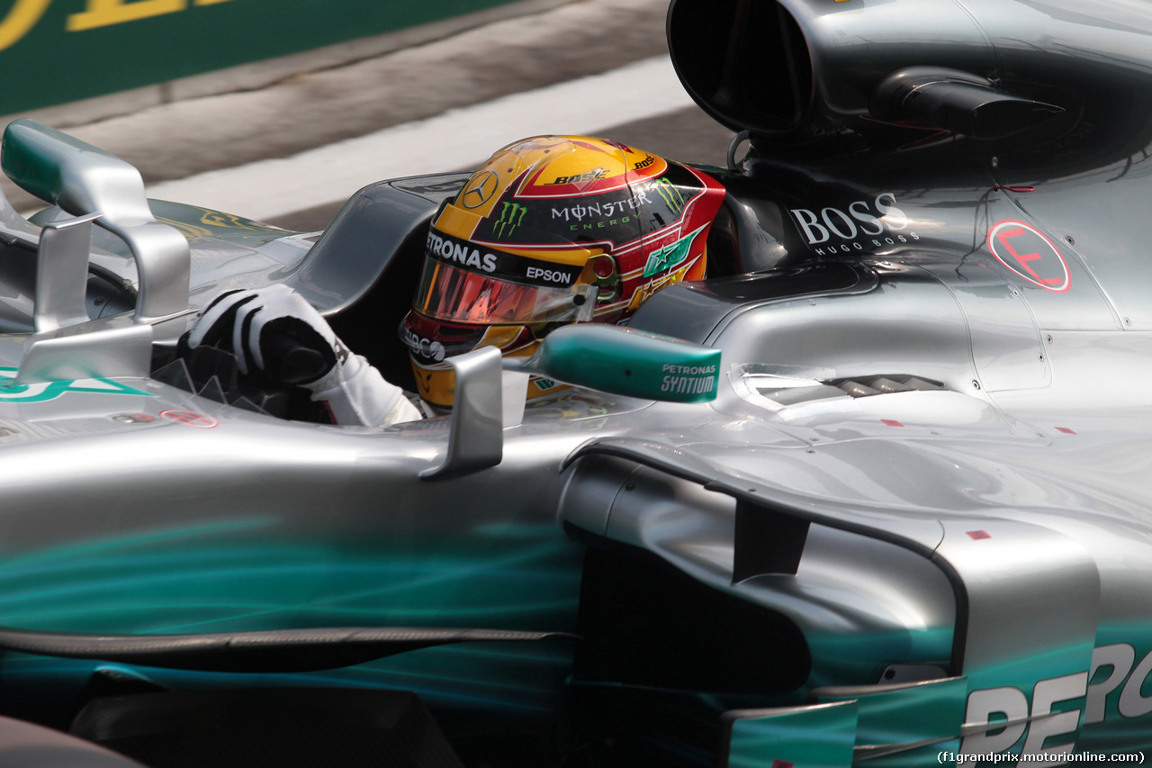 GP BELGIO, 26.08.2017 - Qualifiche, Lewis Hamilton (GBR) Mercedes AMG F1 W08