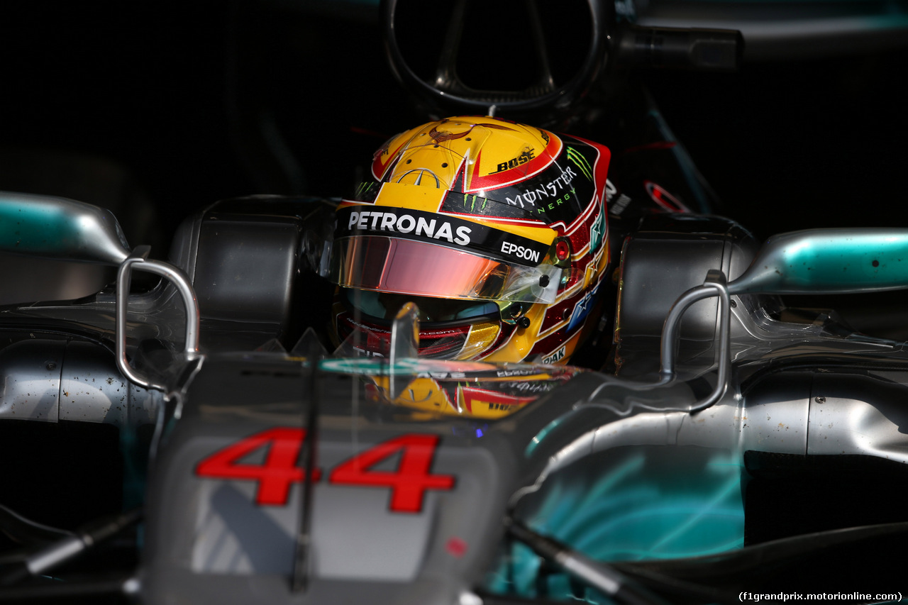 GP BELGIO, 26.08.2017 - Qualifiche, Lewis Hamilton (GBR) Mercedes AMG F1 W08