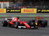 GP BELGIO, 26.08.2017 - Free Practice 3, Sebastian Vettel (GER) Ferrari SF70H e Max Verstappen (NED) Red Bull Racing RB13