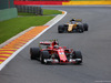 GP BELGIO, 26.08.2017 - Free Practice 3, Kimi Raikkonen (FIN) Ferrari SF70H e Jolyon Palmer (GBR) Renault Sport F1 Team RS17
