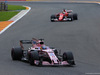 GP BELGIO, 26.08.2017 - Free Practice 3, Sergio Perez (MEX) Sahara Force India F1 VJM010 e Sebastian Vettel (GER) Ferrari SF70H