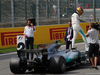 GP BELGIO, 26.08.2017 - Qualifiche, Lewis Hamilton (GBR) Mercedes AMG F1 W08 pole position