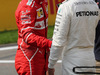 GP BELGIO, 26.08.2017 - Qualifiche, 2nd place Sebastian Vettel (GER) Ferrari SF70H e Lewis Hamilton (GBR) Mercedes AMG F1 W08 pole position