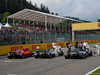 GP BELGIO, 26.08.2017 - Qualifiche, 2nd place Sebastian Vettel (GER) Ferrari SF70H, Lewis Hamilton (GBR) Mercedes AMG F1 W08 pole position e 3rd place Valtteri Bottas (FIN) Mercedes AMG F1 W08