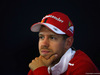 GP BELGIO, 26.08.2017 - Qualifiche, Conferenza Stampa, Sebastian Vettel (GER) Ferrari SF70H