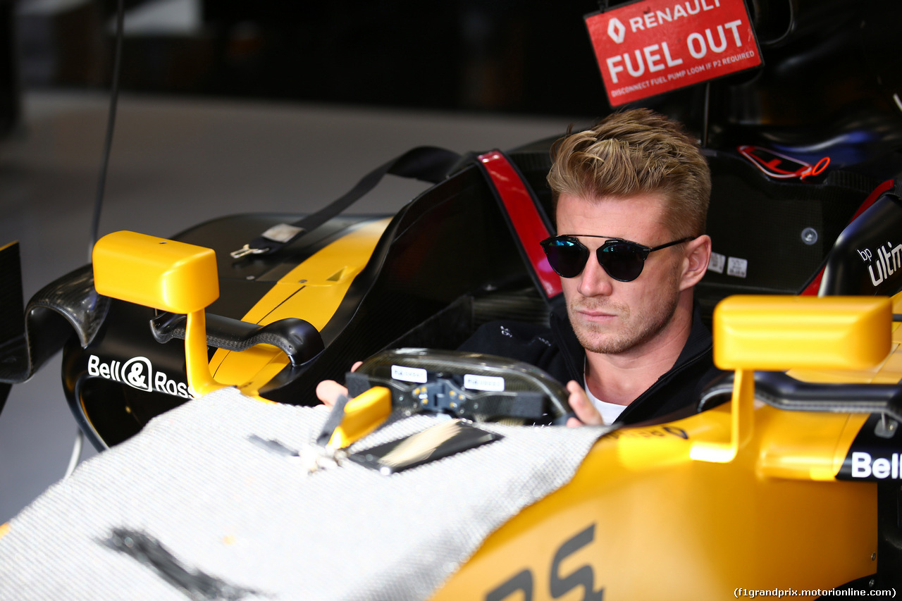 GP BELGIO, 24.08.2017 - Nico Hulkenberg (GER) Renault Sport F1 Team RS17