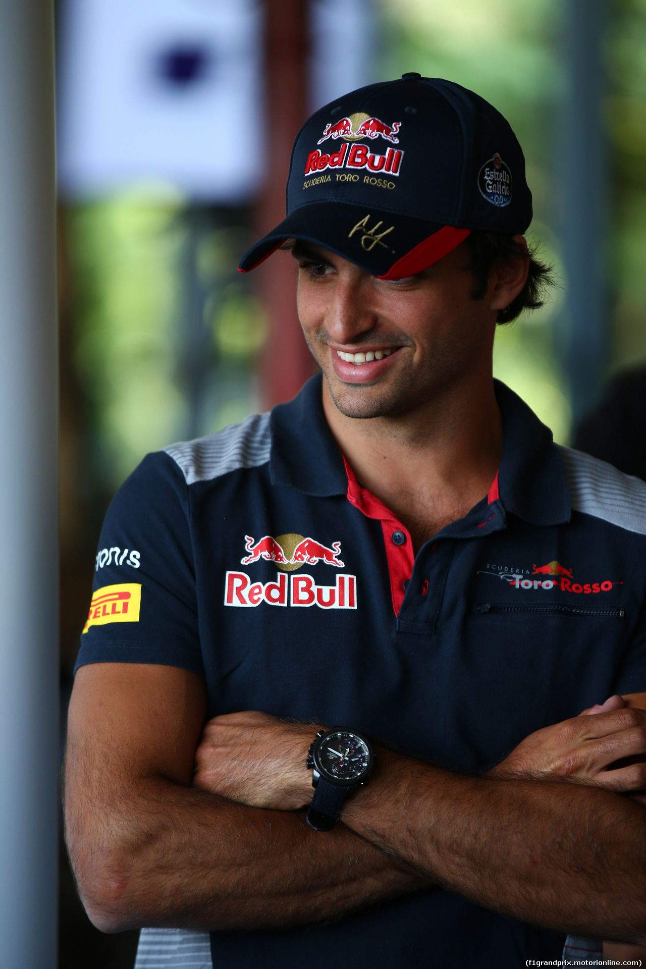 GP BELGIO, 24.08.2017 - Carlos Sainz Jr (ESP) Scuderia Toro Rosso STR12