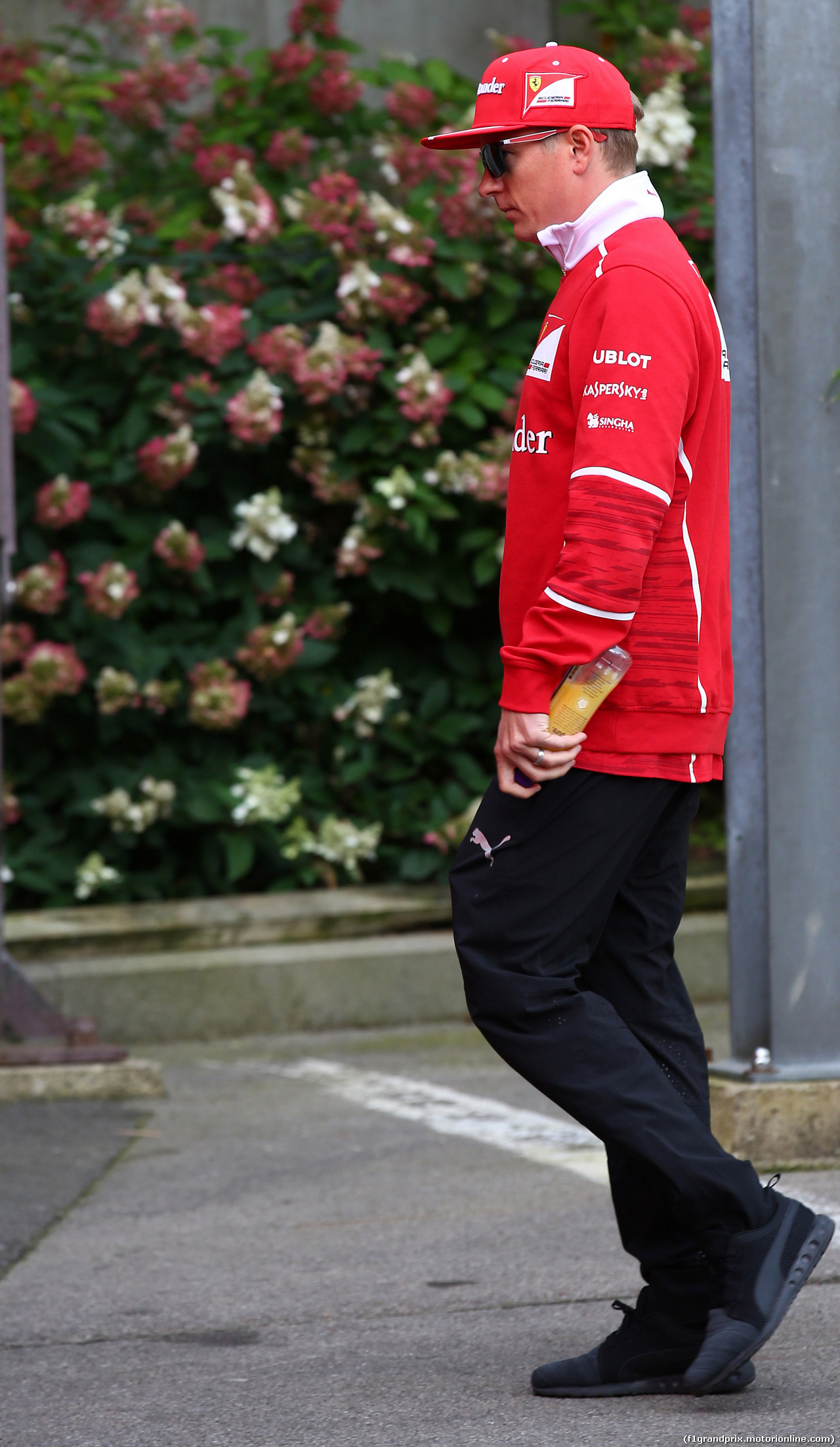 GP BELGIO, 25.08.2017 - Kimi Raikkonen (FIN) Ferrari SF70H