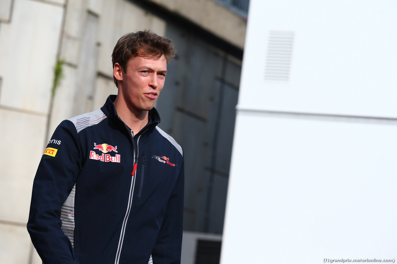 GP BELGIO, 25.08.2017 - Daniil Kvyat (RUS) Scuderia Toro Rosso STR12